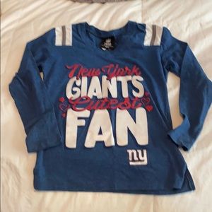 Girls NY Giants shirt